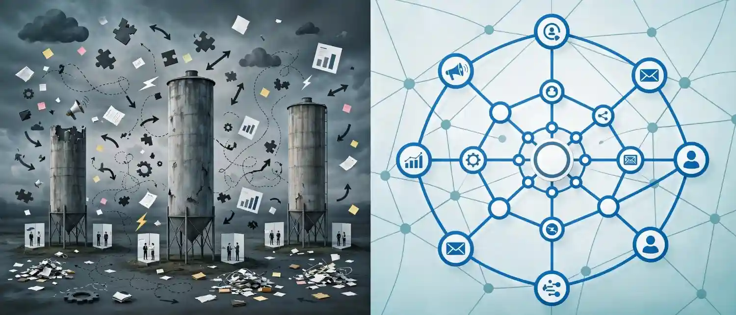 comparison-siloed-vs-integrated-strategy